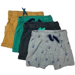 Cat & Jack Set of 4 Easy-On Short 18M